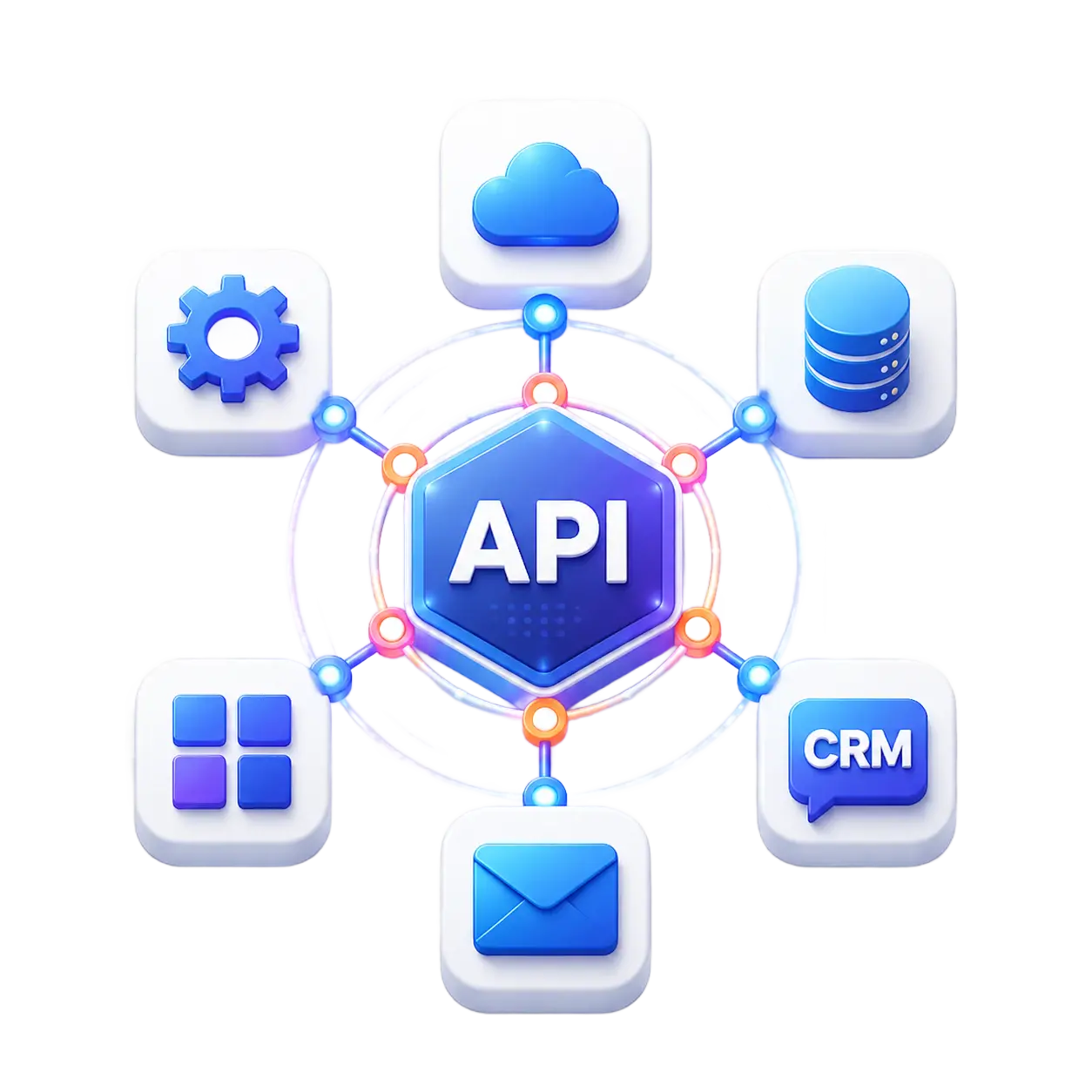 یکپارچگی با ابزارهای سازمانی (API)